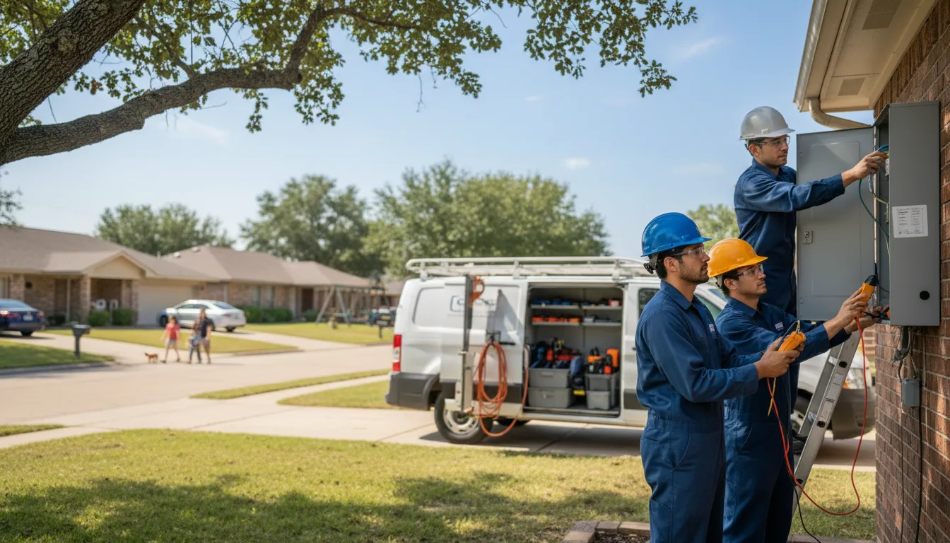 Certified electrician providing emergency electrical services in Lake View, NY